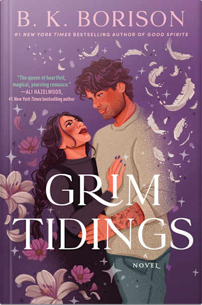 Book cover for Grim Tidings by B.K. Borison