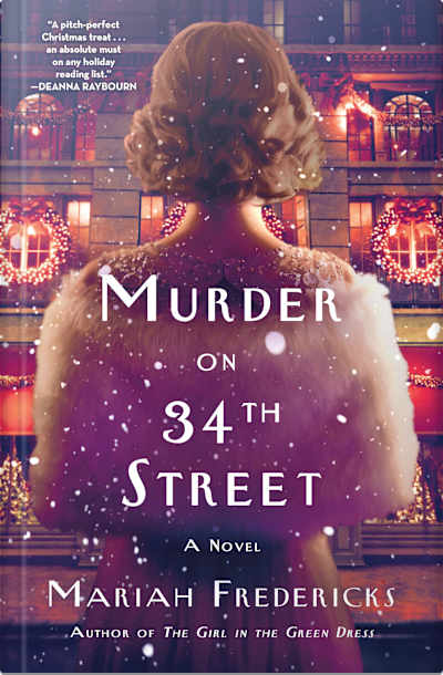 Book cover for Murder on 34th Street by Mariah Fredericks