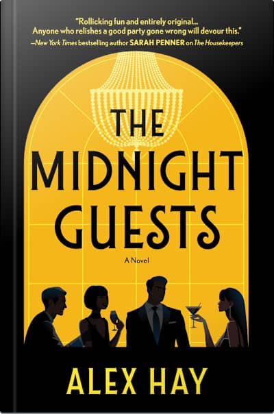 Book cover for The Midnight Guests by Alex Hay