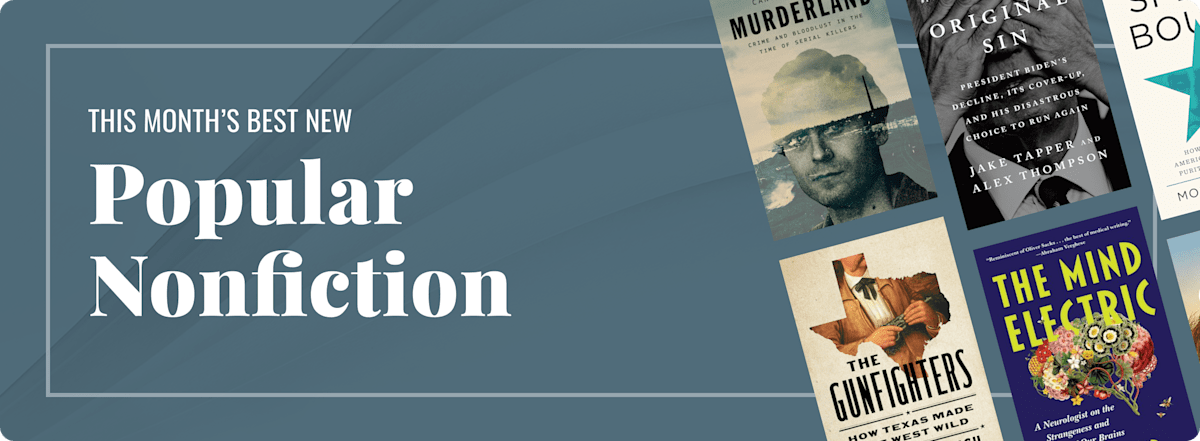 This Month's Best New Popular Nonfiction