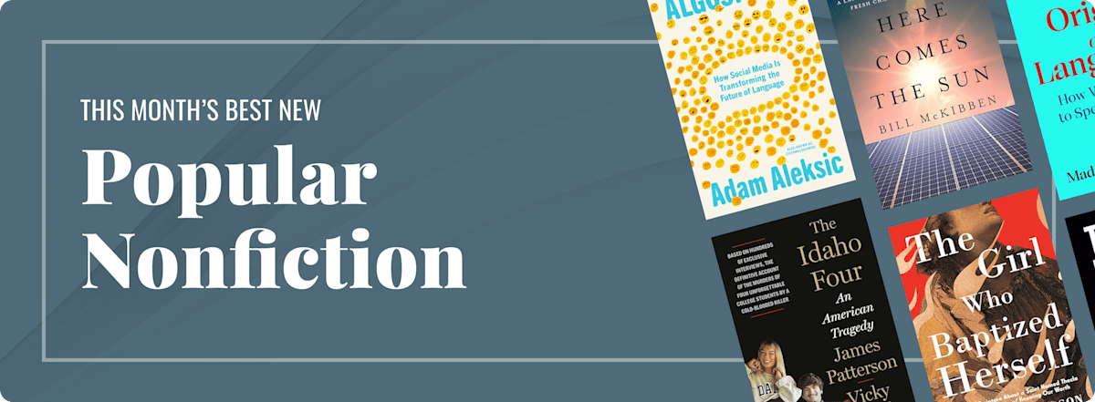 This Month's Best New Popular Nonfiction