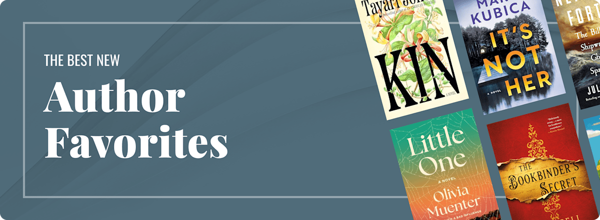 This Month's Best New Author Favorites