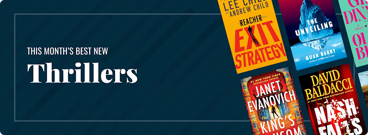 This Month’s Best New Thrillers