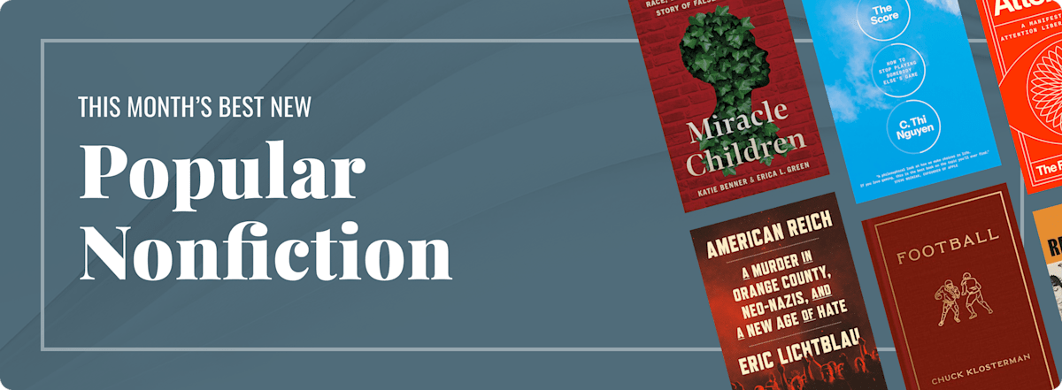 This Month's Best New Popular Nonfiction