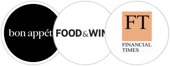 Bon Appétit, Food & Wine, Financial Times