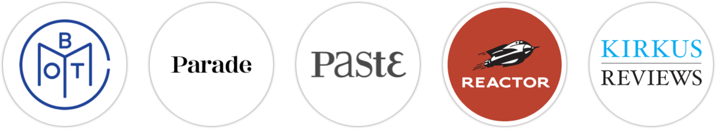 Book of the Month, Parade, Paste, Reactor, Kirkus Reviews, School Library Journal