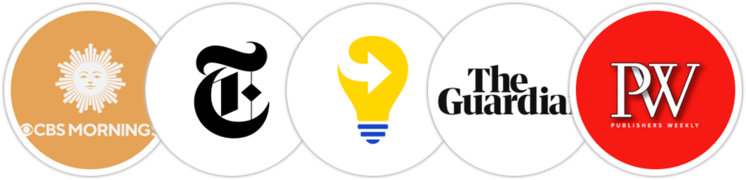 CBS Mornings, The New York Times/The New York Times Book Review, Next Big Idea Club, The Guardian, Publishers Weekly