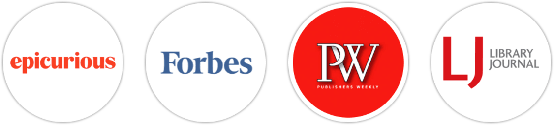 Epicurious, Forbes, Publishers Weekly, Library Journal