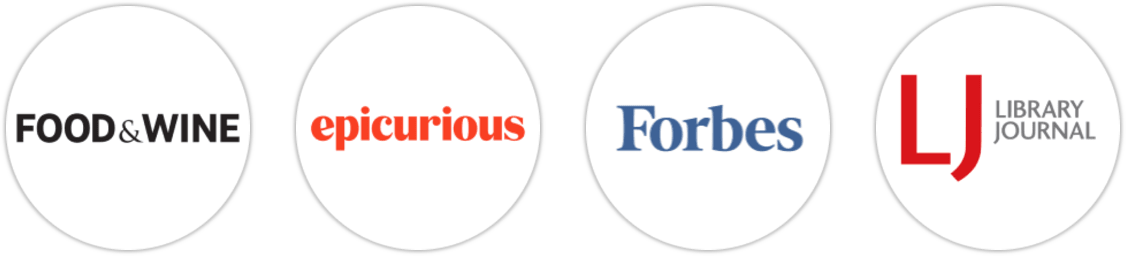 Food & Wine, Epicurious, Forbes, Library Journal