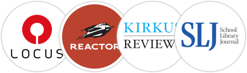 Locus, Reactor, Kirkus Reviews, School Library Journal