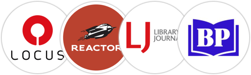 Locus, Reactor, Library Journal, BookPage