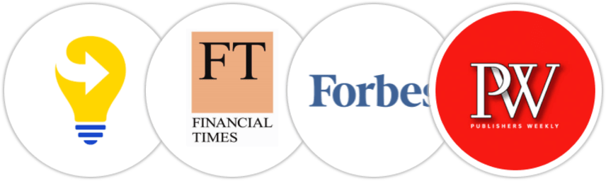 Next Big Idea Club, Financial Times, Forbes, Publishers Weekly