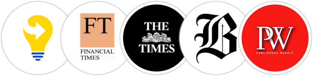 Next Big Idea Club, Financial Times, The Times, The Boston Globe, Publishers Weekly