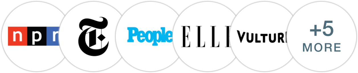 NPR, The New York Times/The New York Times Book Review, People, Elle, Vulture, Publishers Weekly, Kirkus Reviews, Booklist, Electric Literature, Literary Hub