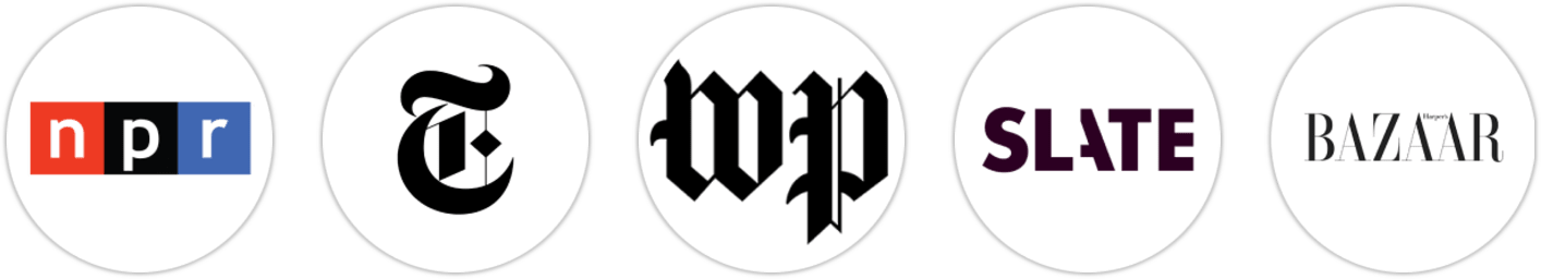 NPR, The New York Times/The New York Times Book Review, The Washington Post, Slate, Harper's Bazaar, Bustle, Library Reads, Publishers Weekly, Kirkus Reviews, Booklist, Literary Hub