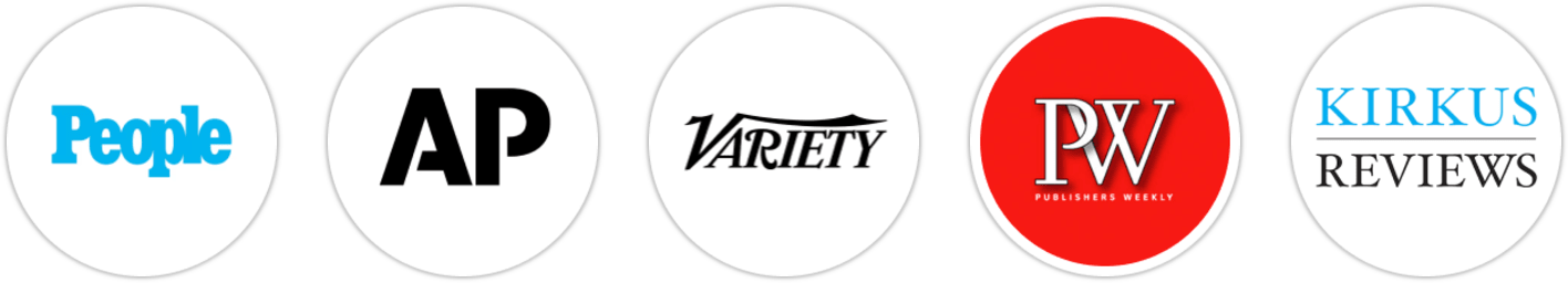 People, Associated Press, Variety, Publishers Weekly, Kirkus Reviews, Library Journal