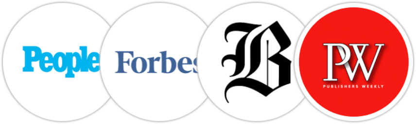 People, Forbes, The Boston Globe, Publishers Weekly