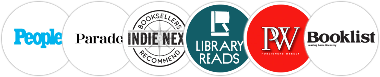 People, Parade, Indie Next List, Library Reads, Publishers Weekly, Booklist