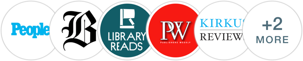 People, The Boston Globe, Library Reads, Publishers Weekly, Kirkus Reviews, Electric Literature, Literary Hub