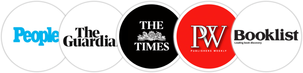 People, The Guardian, The Times, Publishers Weekly, Booklist