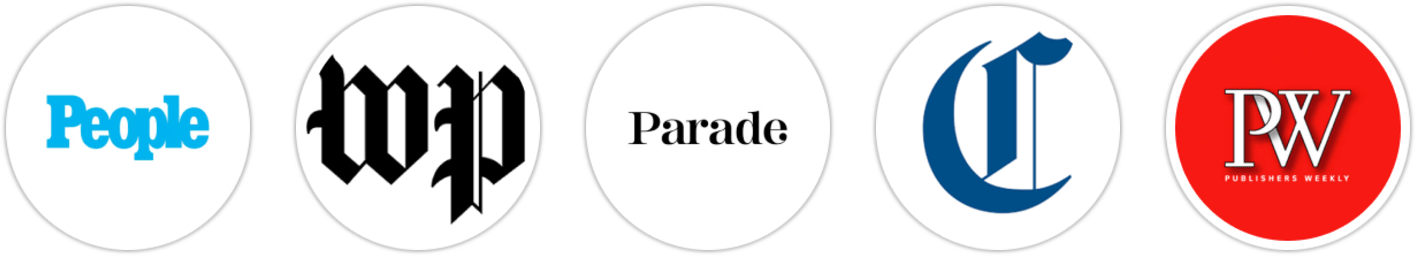 People, The Washington Post, Parade, Chicago Tribune, Publishers Weekly, Kirkus Reviews, BookPage