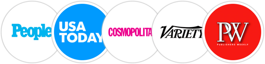 People, USA Today, Cosmopolitan, Variety, Publishers Weekly