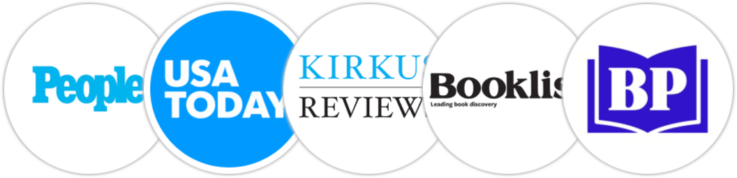 People, USA Today, Kirkus Reviews, Booklist, BookPage