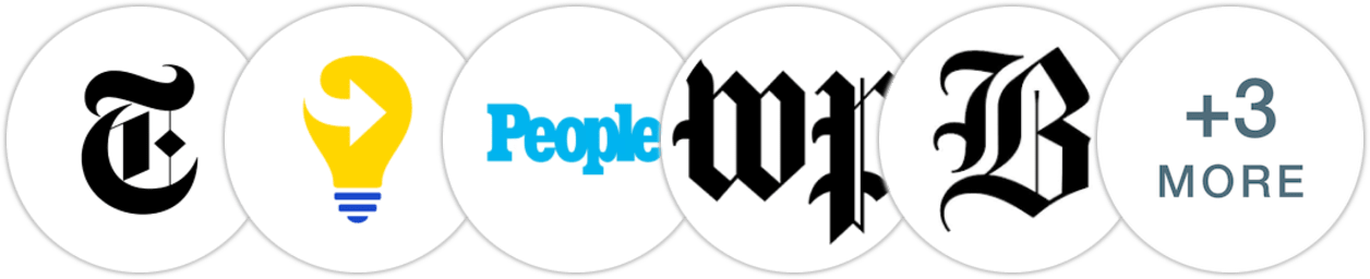 The New York Times/The New York Times Book Review, Next Big Idea Club, People, The Washington Post, The Boston Globe, Publishers Weekly, Kirkus Reviews, Literary Hub