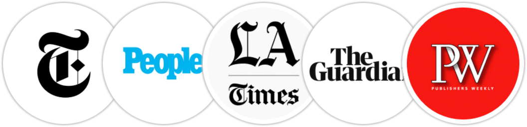 The New York Times/The New York Times Book Review, People, Los Angeles Times, The Guardian, Publishers Weekly