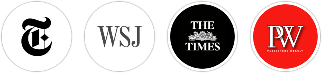 The New York Times/The New York Times Book Review, The Wall Street Journal, The Times, Publishers Weekly