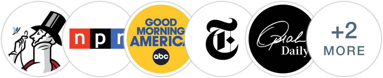 The New Yorker, NPR, Good Morning America, The New York Times/The New York Times Book Review, Oprah Daily, New York Magazine, Slate