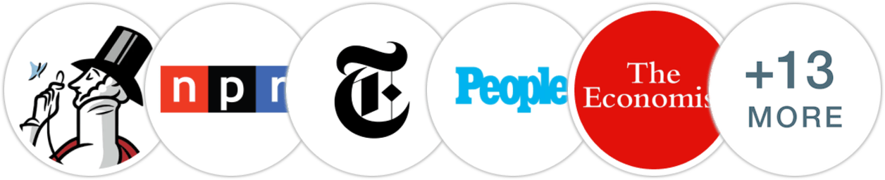 The New Yorker, NPR, The New York Times/The New York Times Book Review, People, The Economist, The Washington Post, USA Today, Town & Country, Elle, San Francisco Chronicle, The Guardian, The Boston Globe, Indie Next List, Publishers Weekly, Kirkus Reviews, Library Journal, BookPage, Literary Hub