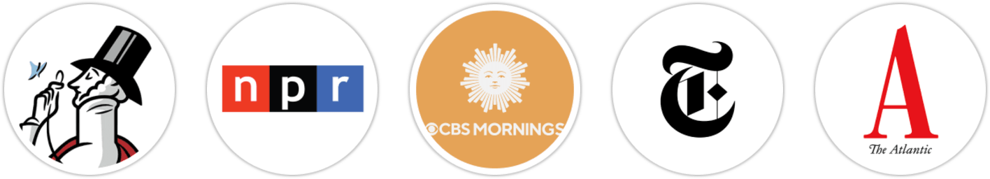 The New Yorker, NPR, CBS Mornings, The New York Times/The New York Times Book Review, The Atlantic, The Economist, The Washington Post, Associated Press, New York Magazine, Vanity Fair, Foreign Policy, Newsweek, Los Angeles Times, The Boston Globe, Kirkus Reviews, Booklist, BookPage