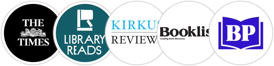 The Times, Library Reads, Kirkus Reviews, Booklist, BookPage