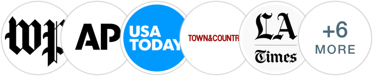 The Washington Post, Associated Press, USA Today, Town & Country, Los Angeles Times, New York Post, Rolling Stone, Paste, Publishers Weekly, Booklist, The Millions