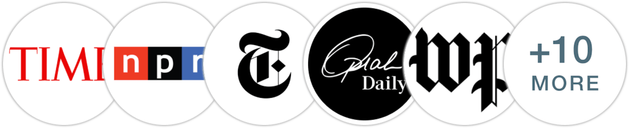 Time Magazine, NPR, The New York Times/The New York Times Book Review, Oprah Daily, The Washington Post, Associated Press, Vogue, Elle, The Guardian, The Times, Rolling Stone, Kirkus Reviews, Booklist, BookPage, Literary Hub