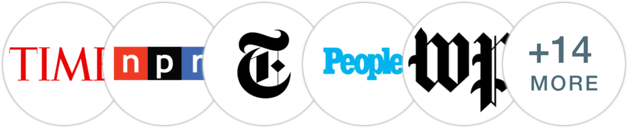 Time Magazine, NPR, The New York Times/The New York Times Book Review, People, The Washington Post, The Wall Street Journal, Slate, Vanity Fair, Town & Country, Esquire, Vulture, Los Angeles Times, The Times, The Boston Globe, Publishers Weekly, Kirkus Reviews, Booklist, BookPage, Literary Hub
