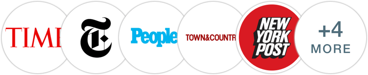 Time Magazine, The New York Times/The New York Times Book Review, People, Town & Country, New York Post, Publishers Weekly, Kirkus Reviews, Library Journal, Booklist