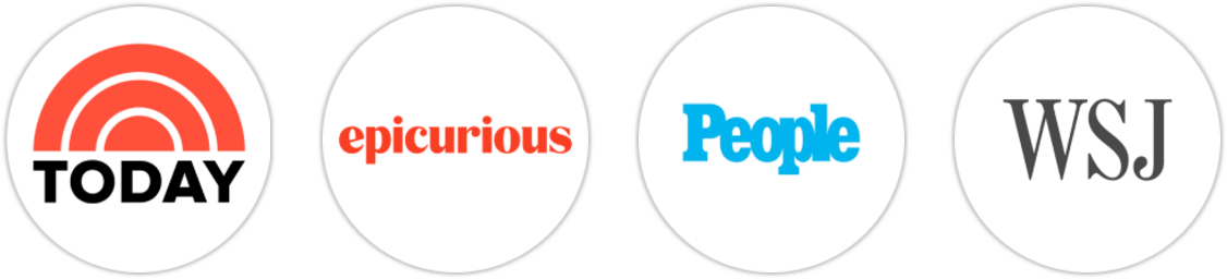 TODAY Show, Epicurious, People, The Wall Street Journal