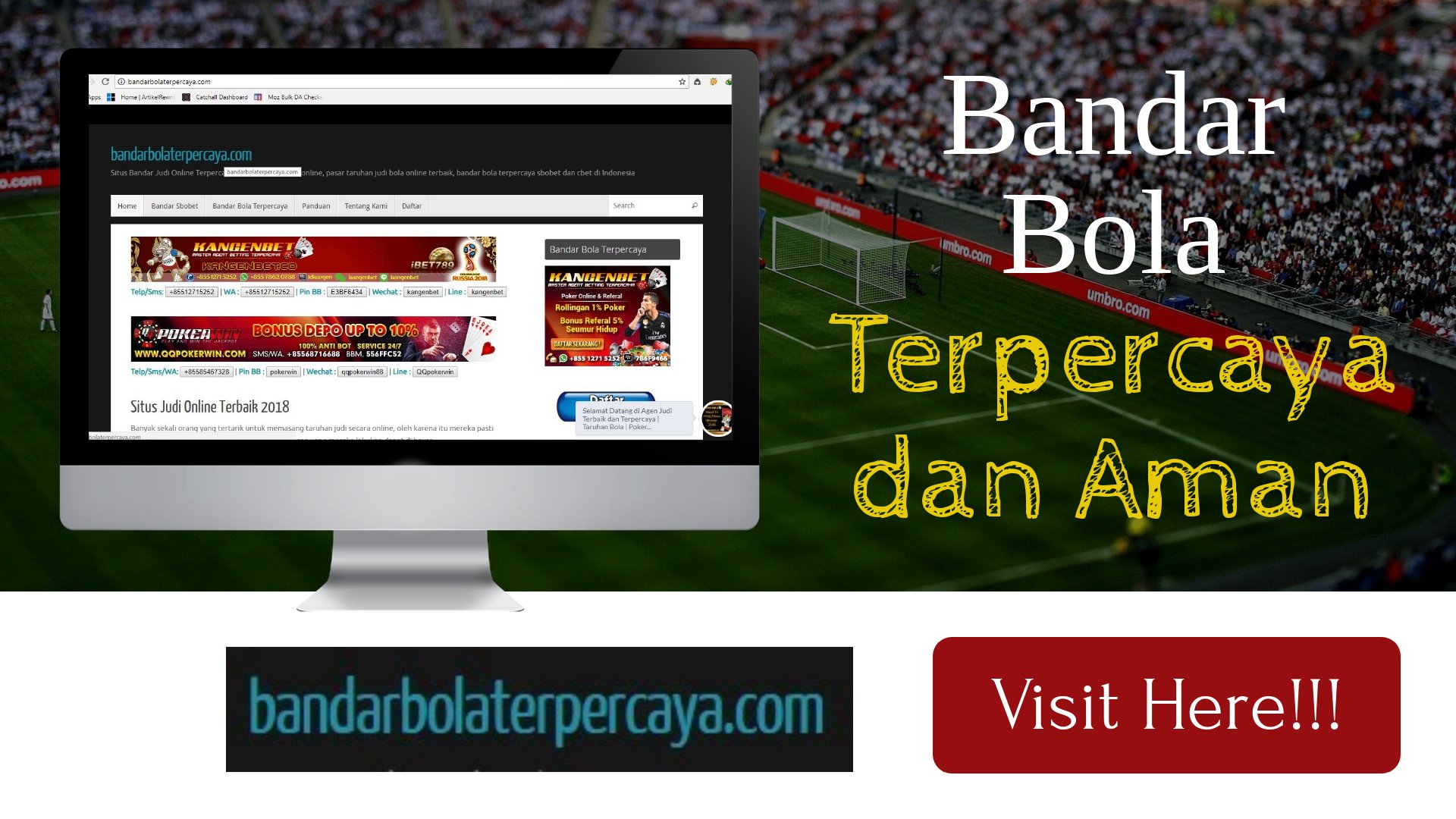 taruhan bola online terpercaya 2017