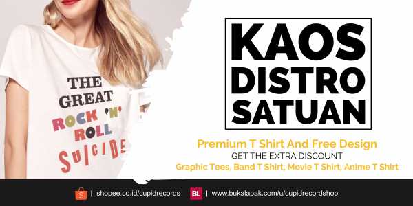 Kaos Distro Rollink Termantap Harga Paling Murah untuk Semarang