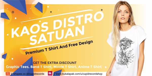 Kaos Distro Rollink Termantap Harga Paling Murah untuk Semarang