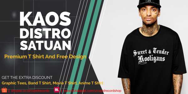 Kaos Distro Leaf Tercepat Harga Ekonomis untuk Boyolali