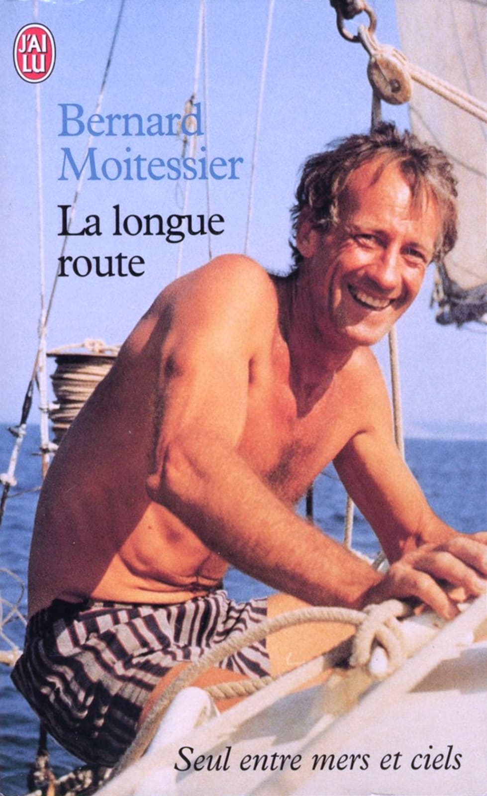 Book Cover - Bernard Moitessier La longue route