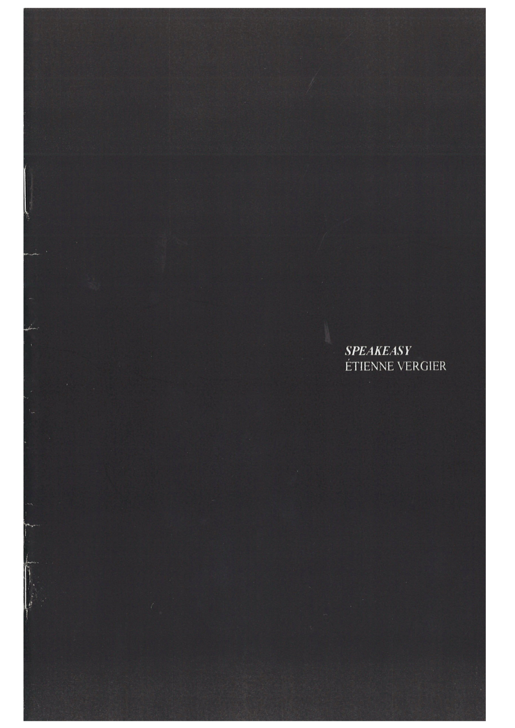 Speakeasy - © 1991 Books