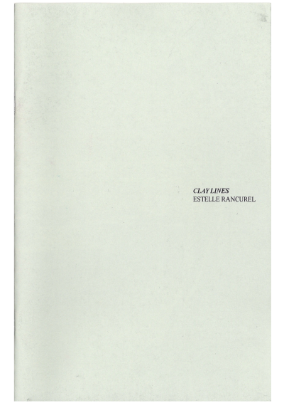 Clay Lines - © 1991 Books