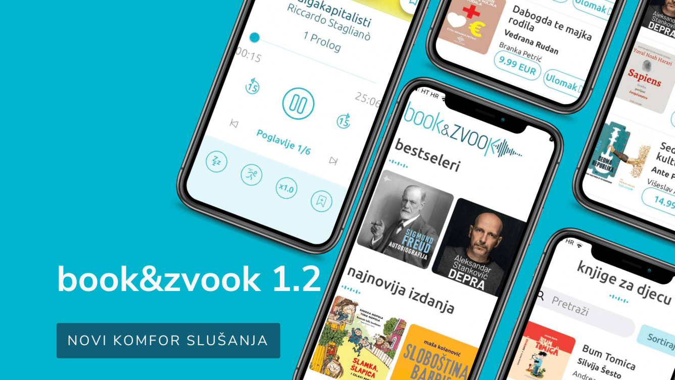 book&zvook 1.2 - NOVI KOMFOR SLUŠANJA