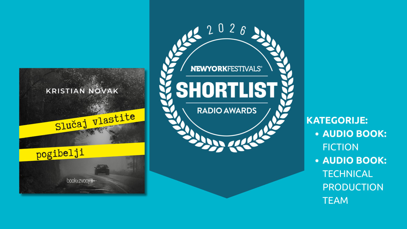 Audioknjiga „Slučaj vlastite pogibelji“ u finalu New York Festivals Radio Awards