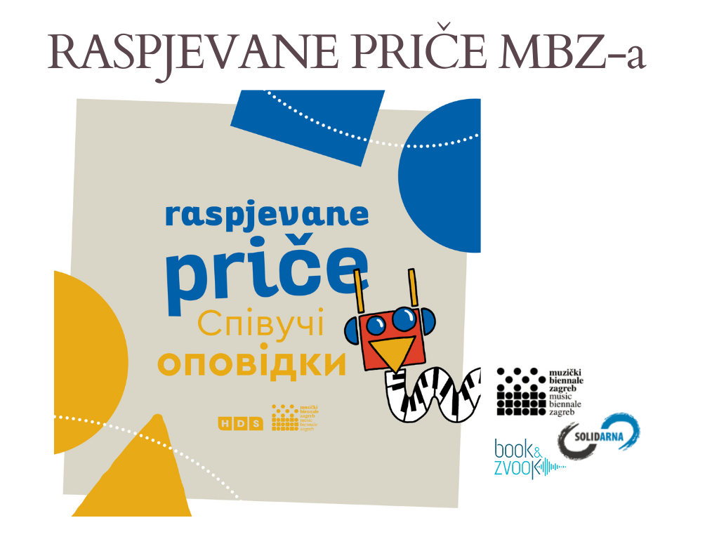 'Raspjevane priče' Muzičkog biennala među book&zvook audio knjigama