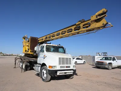Used 1993 Terex Texoma 700 Mounted on International F-8100 6x4 Drill
